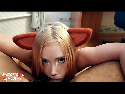 ❤️ Kitsune ingoia il cazzo e sborra in bocca ️❌ Slutsal it.oldsex.ru ❌❤